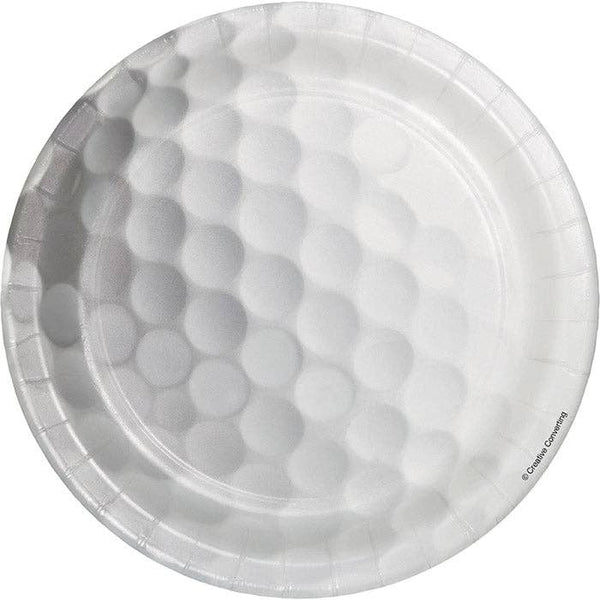 Golf Dessert Plates, 8pk