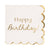 Happy Birthday Cocktail Napkin, 18pk