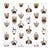 Dog Pattern Dessert Napkins, 20pk
