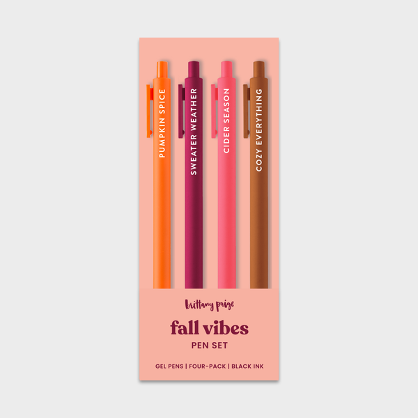 Sapori Fall Vibes Autumn Pen Set