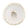 Make a Wish Cake 9" Plate, 8pk