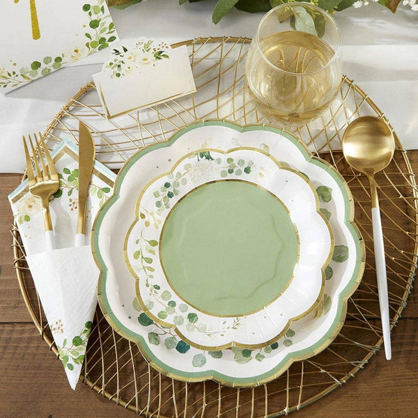 Botanical Garden Dinner Plates, 16pk