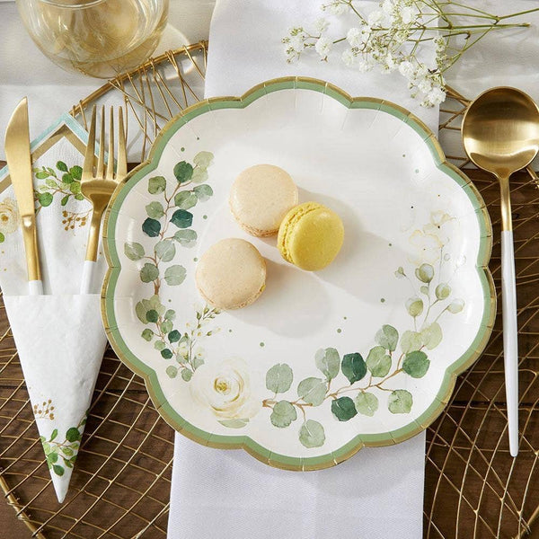 Botanical Garden Dinner Plates, 16pk