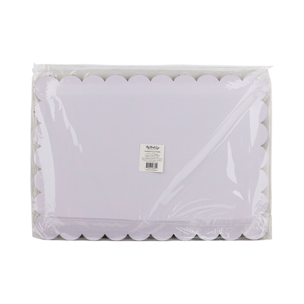 Cookies Paper Platters- 6pk