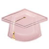 Pink Cap Shaped Plate, 8pk