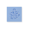 Belle Blue Elegant Floral Dessert Napkins, 20pk