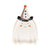 Vintage Party Ghost Shaped Plate, 8pk