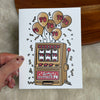 70 Lucky Number Milestone 70th Birthday Greeting Card