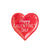 Heart Happy Galentines Dinner Plate, 8pk