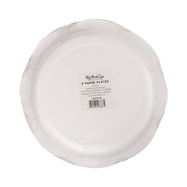 Lemons 8 inch Plate, 8pk