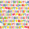 Balloon Letters Gift Wrap