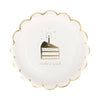 Make a Wish Cake 9" Plate, 8pk