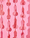 Bachelorette Rose Gold Penis Curtain