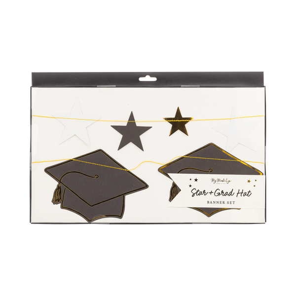 Multi Star Grad Hat Banner Set