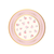 Petal Pink Watercolor Floral Dessert Plates, 8pk