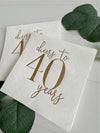 Cheers to 40 Years Cocktail Napkins, 16pk