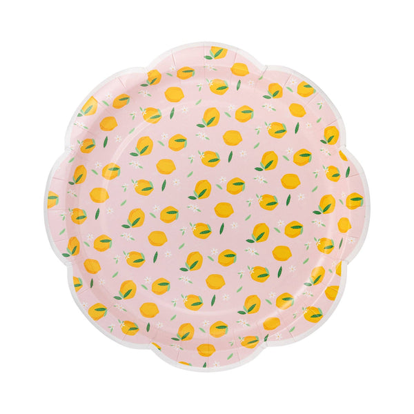 Lemons 8 inch Plate, 8pk