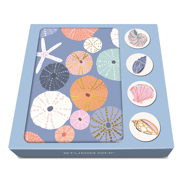 Sapori Seaside Discoveries Assorted Note Card Set with Stickers