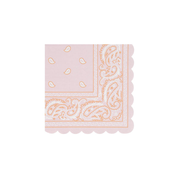 Western Bandana Small Napkins