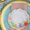 Garden Blooms Dessert Plates, 16pk