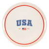 USA Round Reusable Bamboo Serving Tray