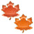 Leaf Shaped Paper Plate Set, 8pk