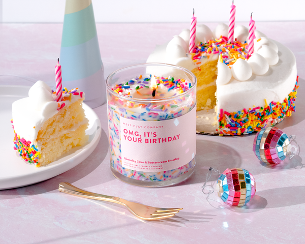 Omg, It’s Your Birthday Sprinkle Candle
