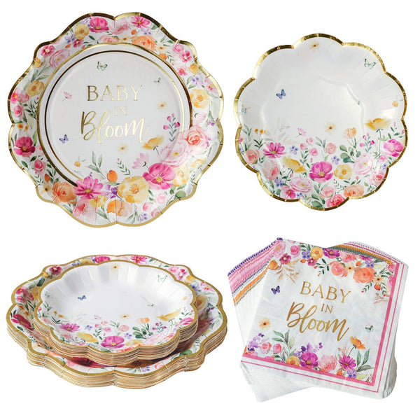 Baby in Bloom 62 pcs Tableware Set