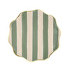 Fall Stripe Side Plates
