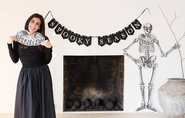 Dancing Large Scale Paper Skeletons