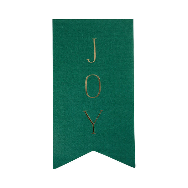 Merry + Joy Dinner Napkins- 18pk
