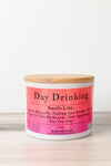 Day Drinking Conversation Wood Wick Candle