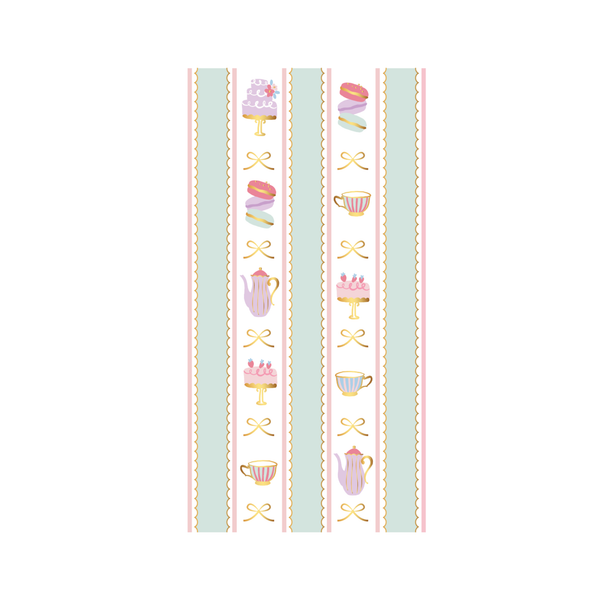 High Tea Patisserie Dinner Napkins, 20pk