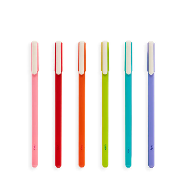 Sapori Fine Lines Gel Pens Set of 6