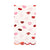 Scattered Lips Dinner Napkin, 18pk