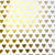 Golden Hearts Gift Wrap