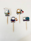 Builder Cupcake Toppers, 8pk