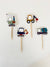 Builder Cupcake Toppers, 8pk