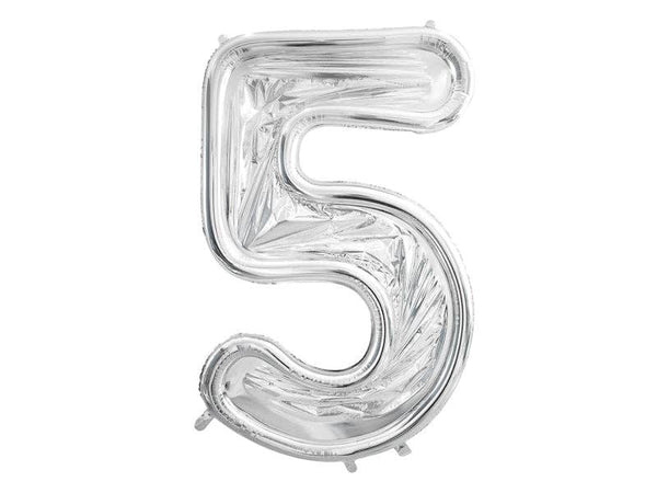 GIANT Silver Number Balloon Frame| 49 In