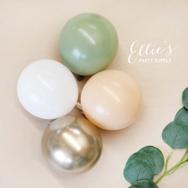 Premium Boho Safari Sage Balloon Arch Kit