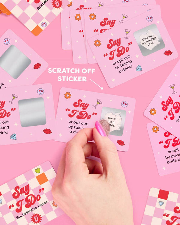 Bachelorette Dare Scratch Off Game