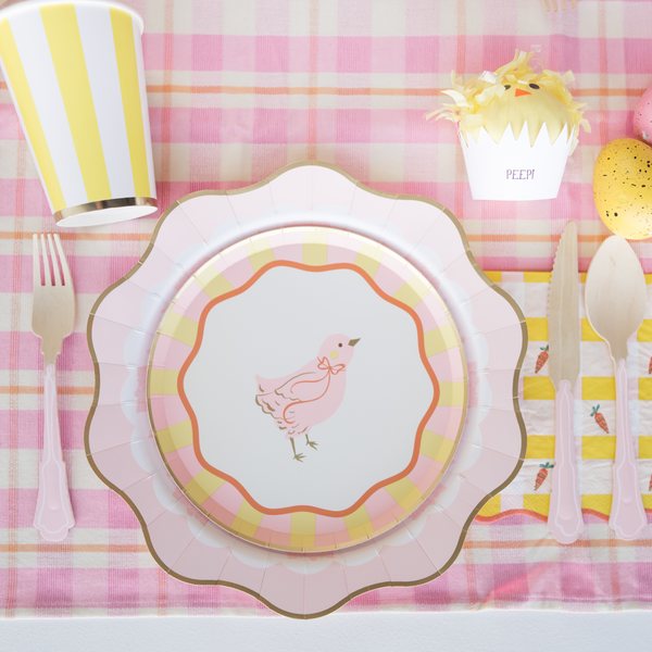 Sweet Chick Easter Dessert Plates, 8pk