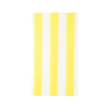 Soleil Yellow Cabana Signature Stripe Dinner Napkins, 20pk