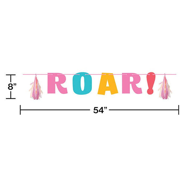 Girl Dino Banner