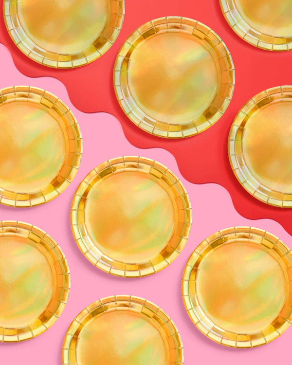Golden Plates, 25pk