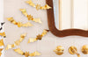 Gold Wall Decor Bats set of 50