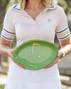 Putting Green Paper Plate, 8pk