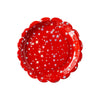 Red/Blue Sparklers Scallop Plates, 8pk