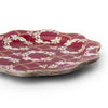 Pomegranate Red Rococo Dinner Plates, 8pk