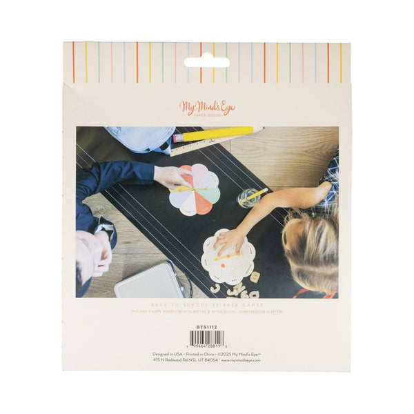 Back to School Spinner Game